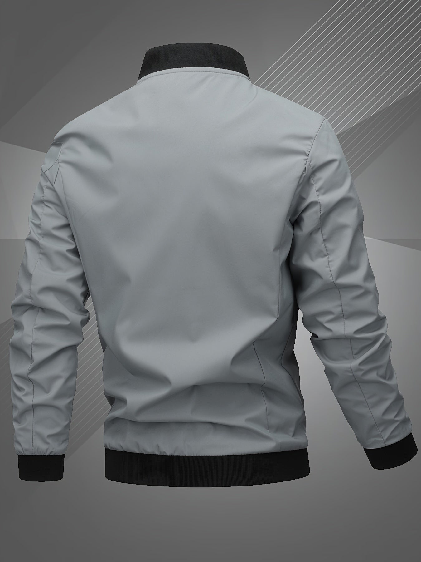 Hammond | Casual Long Sleeve Bomber Jacket