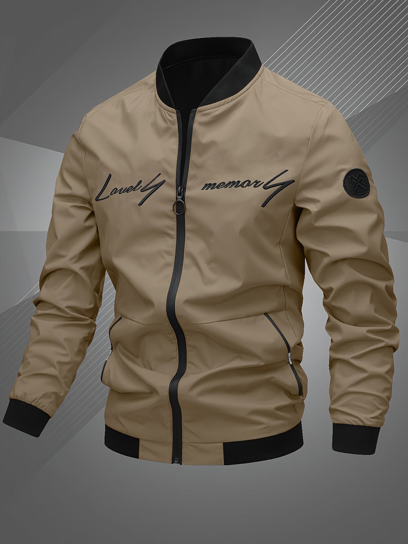 Hammond | Casual Long Sleeve Bomber Jacket