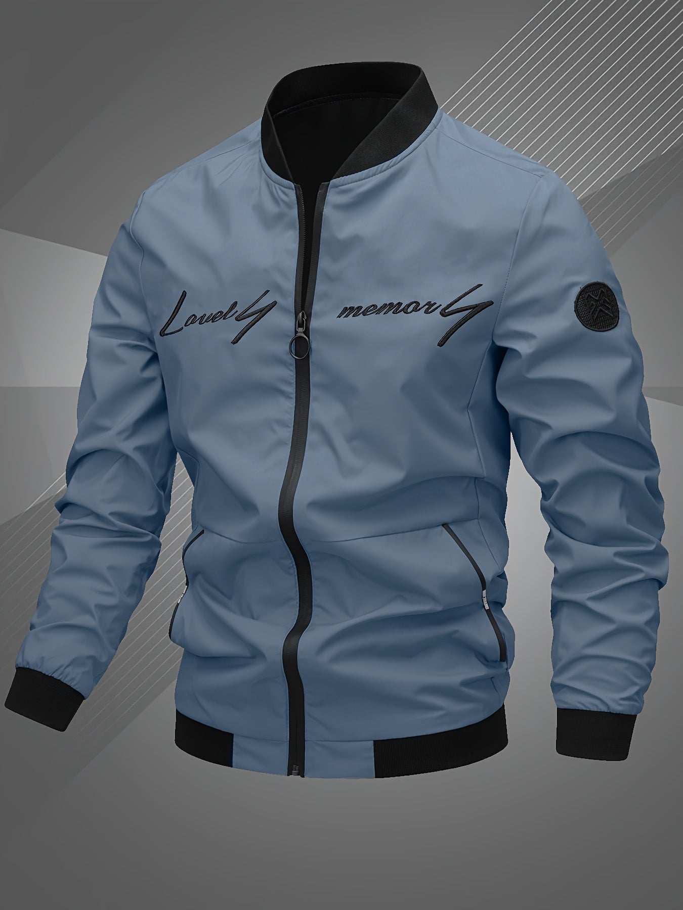 Hammond | Casual Long Sleeve Bomber Jacket