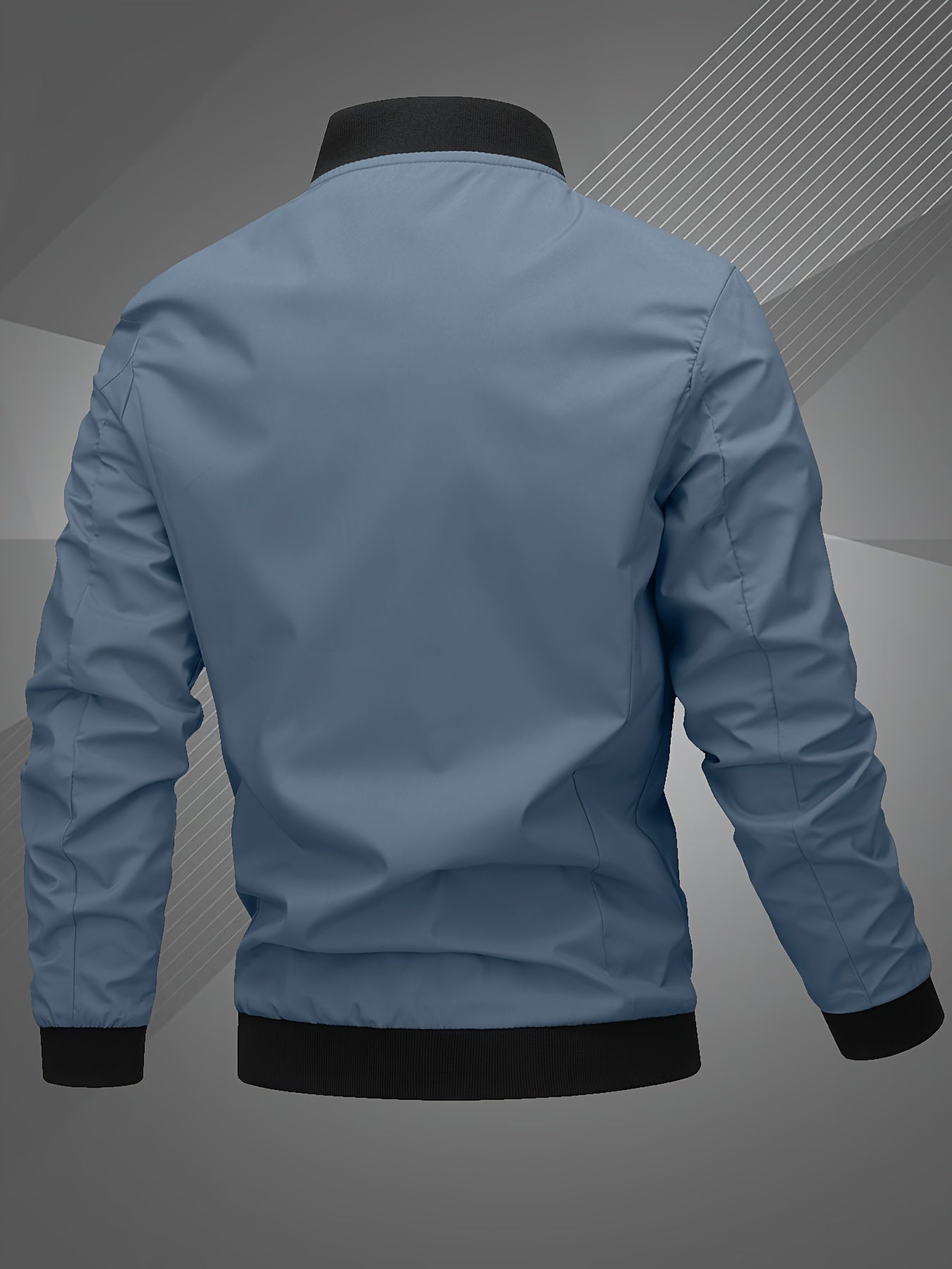 Hammond | Casual Long Sleeve Bomber Jacket