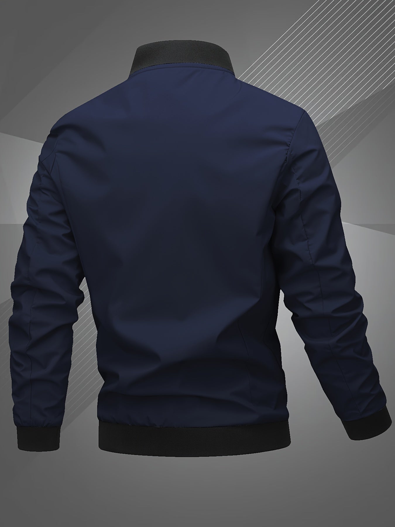 Hammond | Casual Long Sleeve Bomber Jacket