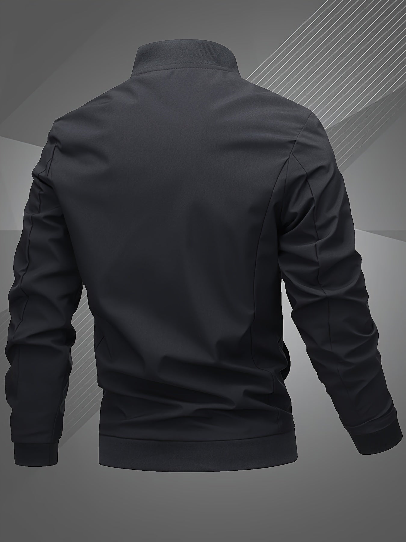 Hammond | Casual Long Sleeve Bomber Jacket
