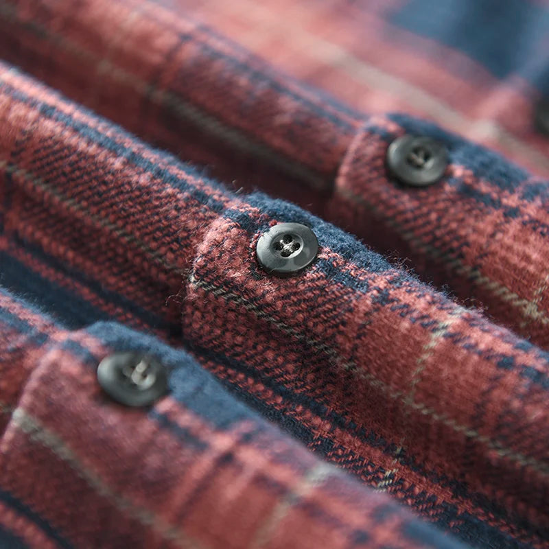 Jony | Classic Long Sleeve Plaid Shirt