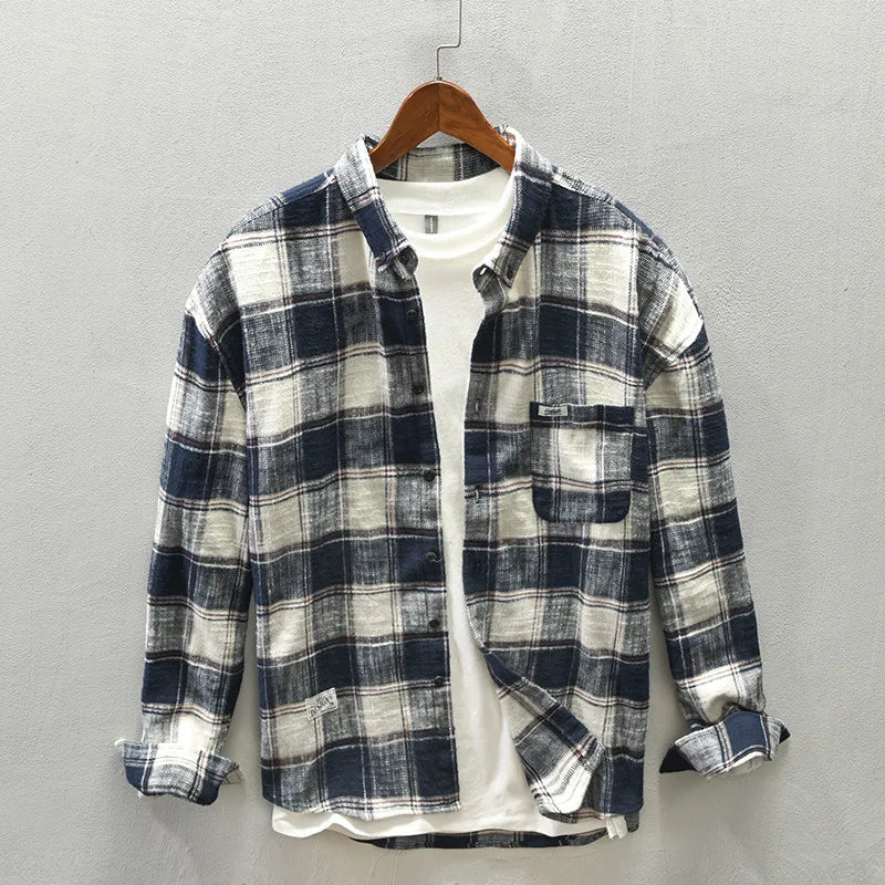 Jony | Classic Long Sleeve Plaid Shirt