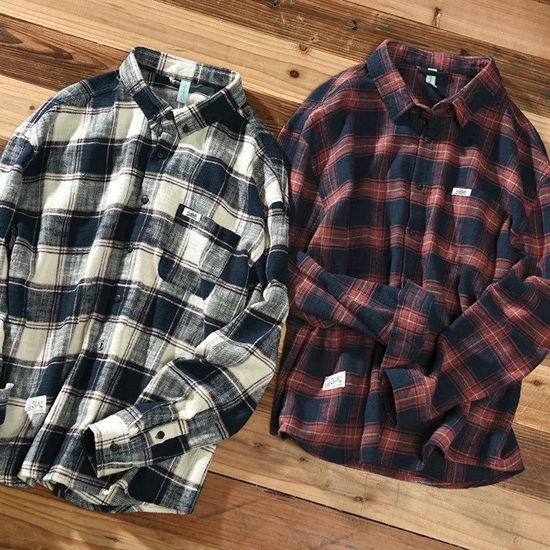 Jony | Classic Long Sleeve Plaid Shirt