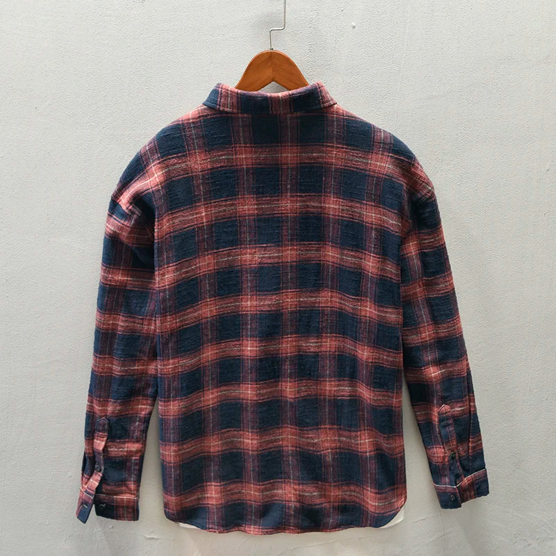 Jony | Classic Long Sleeve Plaid Shirt