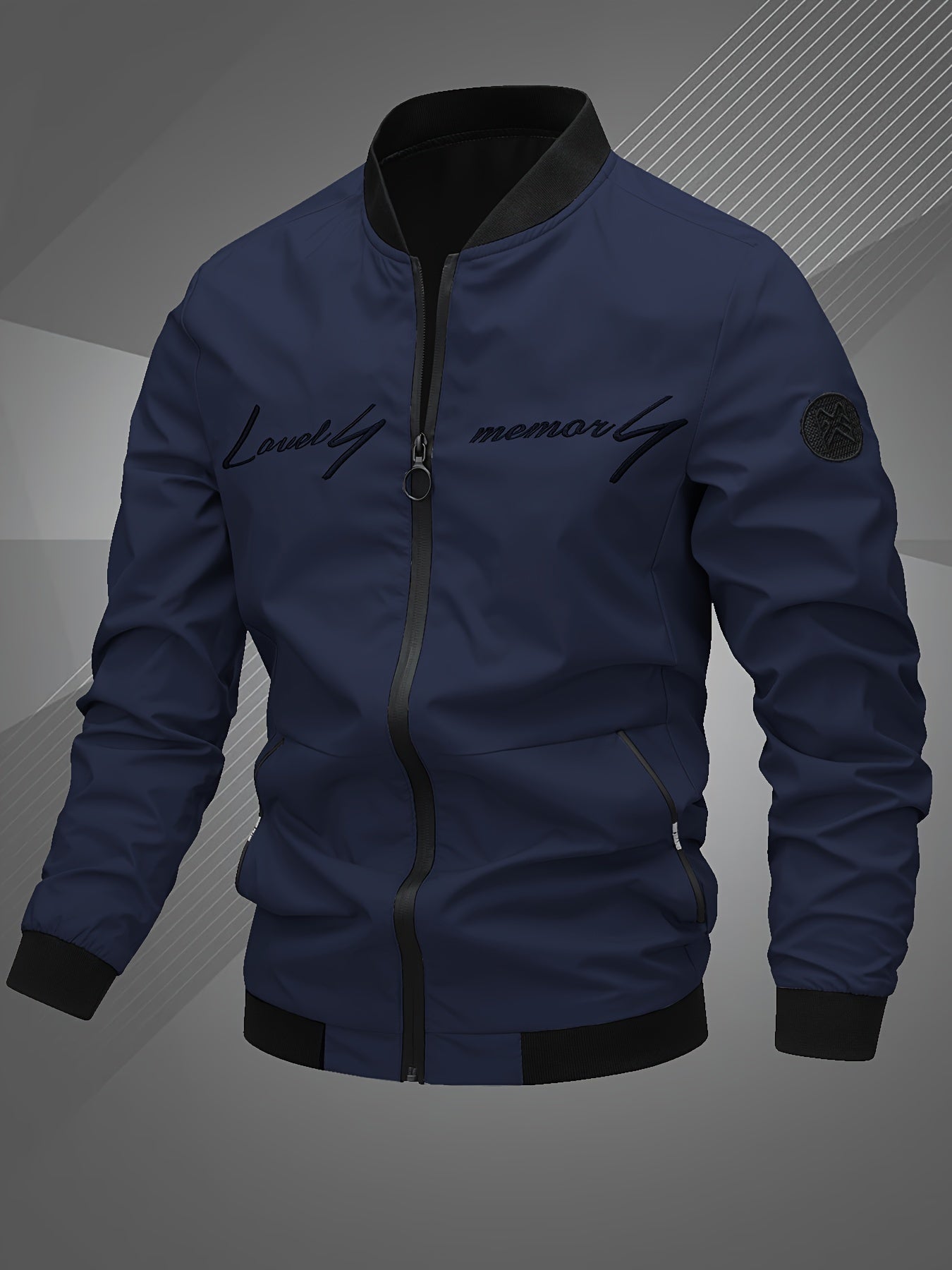 Hammond | Casual Long Sleeve Bomber Jacket