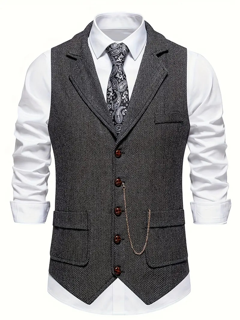 Ferry | Single Breasted Lapel Vest