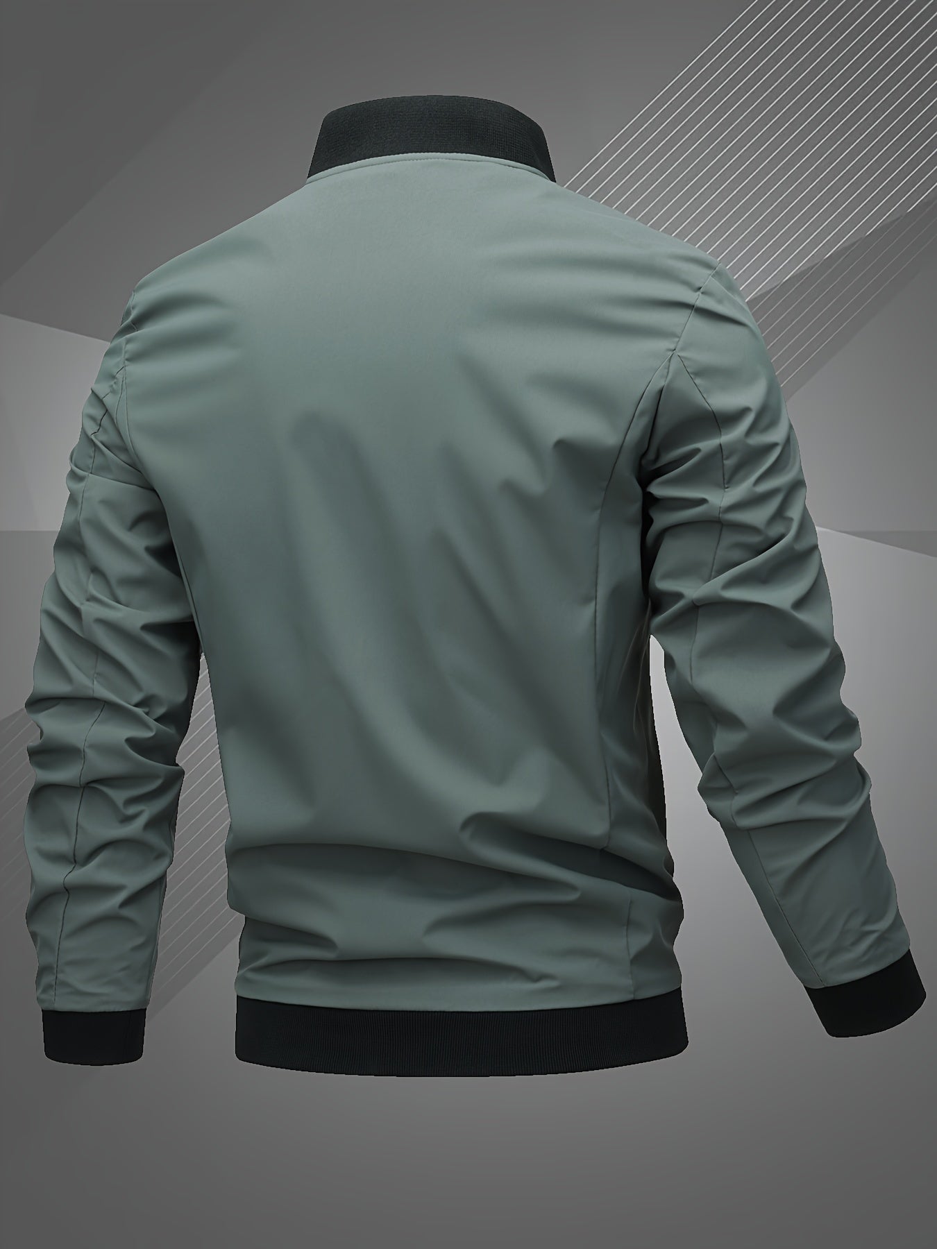Hammond | Casual Long Sleeve Bomber Jacket