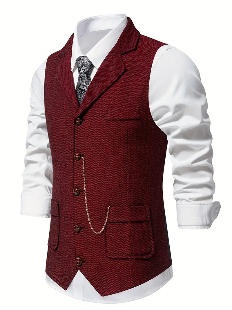 Ferry | Single Breasted Lapel Vest