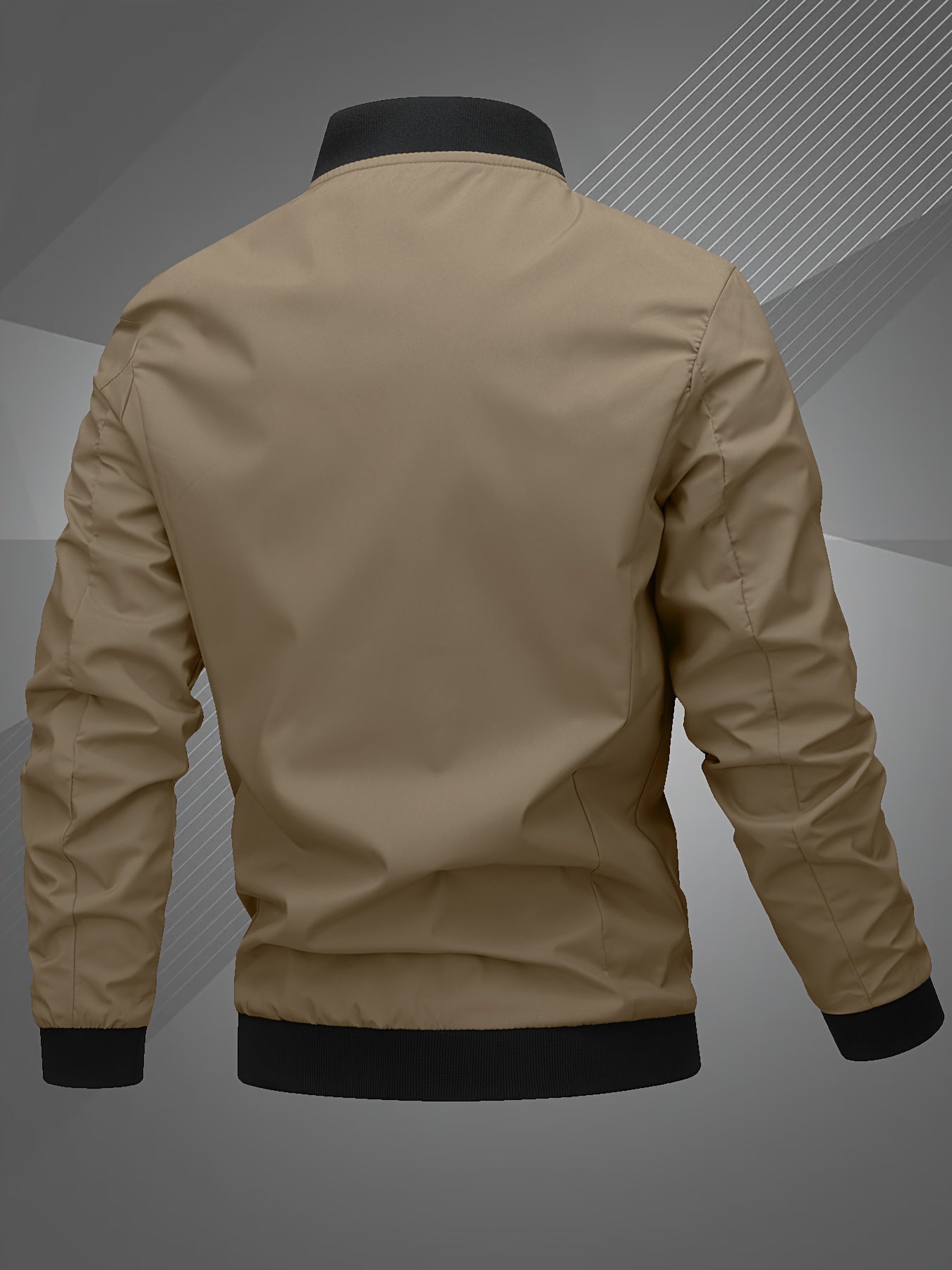 Hammond | Casual Long Sleeve Bomber Jacket