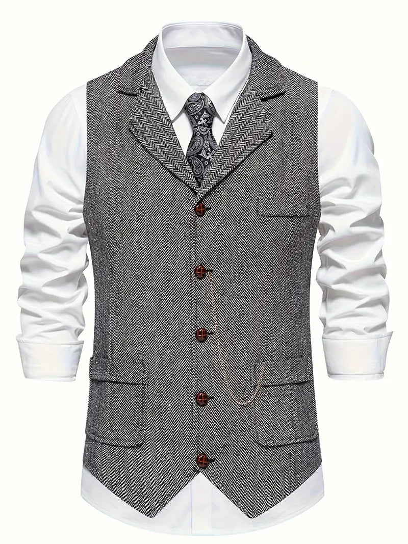 Ferry | Single Breasted Lapel Vest