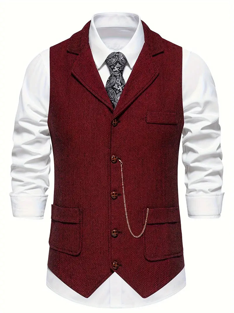 Ferry | Single Breasted Lapel Vest