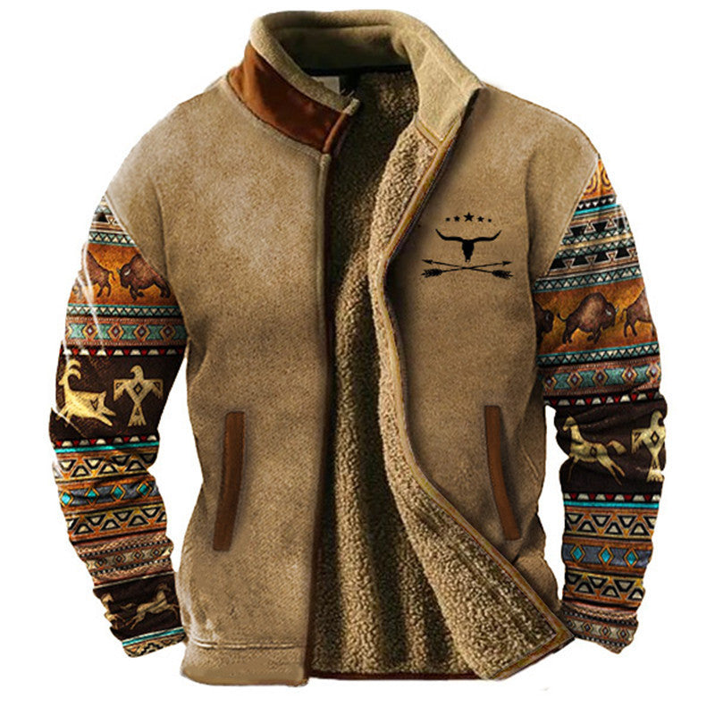 FrostRebel | Stylish fleece jacket with thermal lining