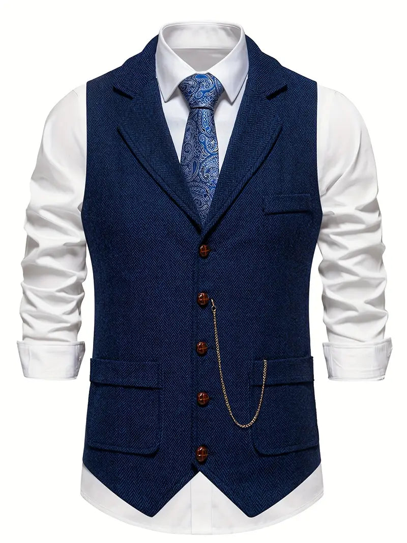 Ferry | Single Breasted Lapel Vest